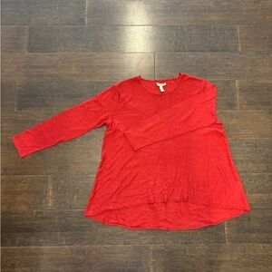 eileen fisher long sleeve top